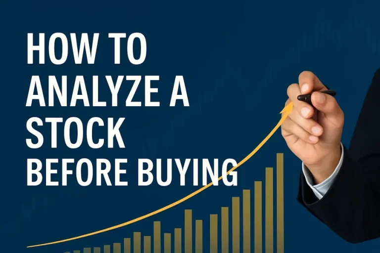 How To Analyze A Stock Before Buying