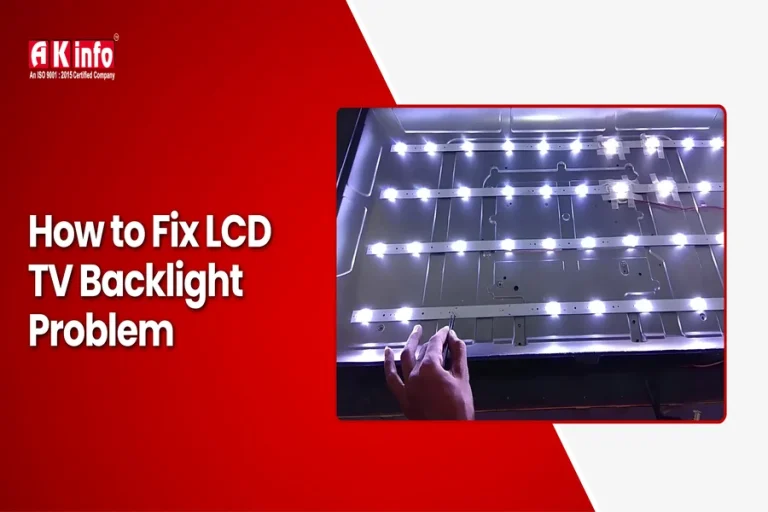 How To Fix A Backlight On A TV