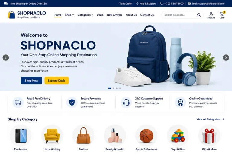 Company Website Shopnaclo Guide for Online Shopping